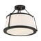 Nuvo Fixture, Semi Flush, 3-Lght, Incandescent, 60W, 120V, A19, Medium Base, Weight: 7.93 60/6998 - alternate 4